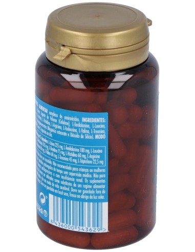 Aminoacidos Esenciales Plus 90Cap. de Integralia