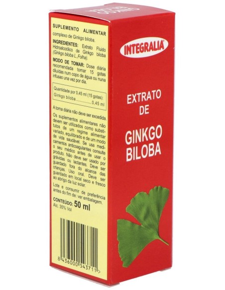 Ginkgo Biloba Concentrado 50Ml. de Integralia