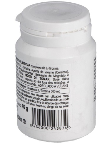 L-Tirosina 50Cap. de Integralia