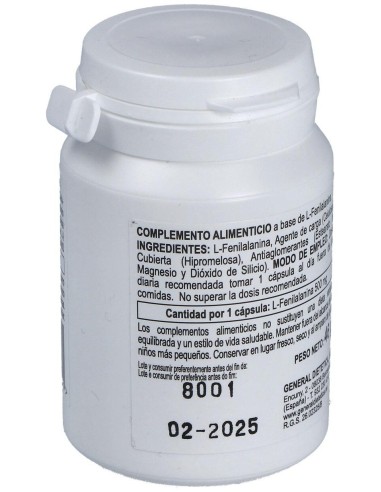 L-Fenilalanina 50Cap. de Integralia