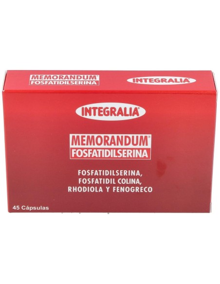 Memorandum Fosfatidilserina 45Cap de Integralia