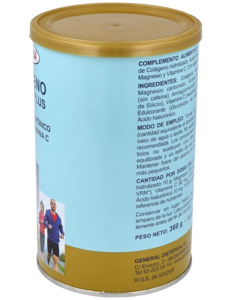 Colageno Soluble Plus Sabor Cafe 300Gr. de Integralia