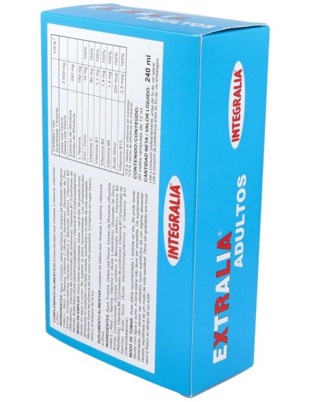 Extralia Adultos 20Amp. de Integralia