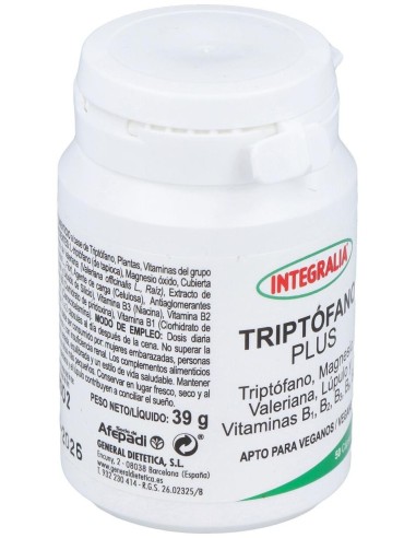 Triptofano Plus 50Cap. de Integralia