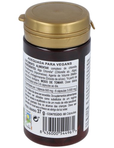 Alga Chlorella Ecologica 60Cap. de Integralia