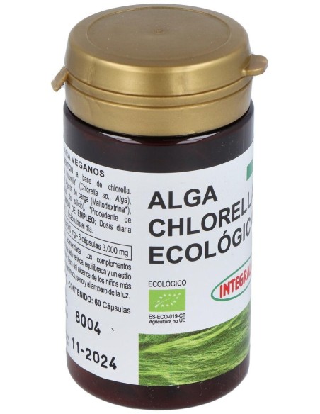 Alga Chlorella Ecologica 60Cap. de Integralia