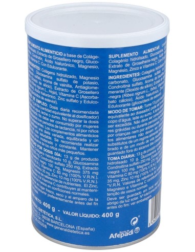 Colageno Soluble Forte Flex Sabor Vainilla 300Gr. de Integralia