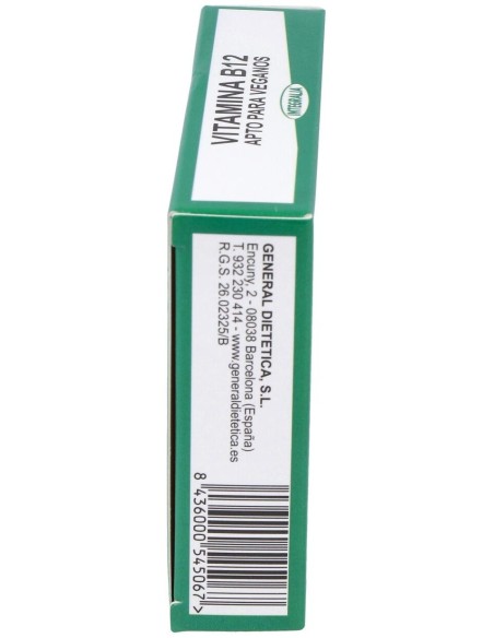Vitamina B12 30Cap. de Integralia