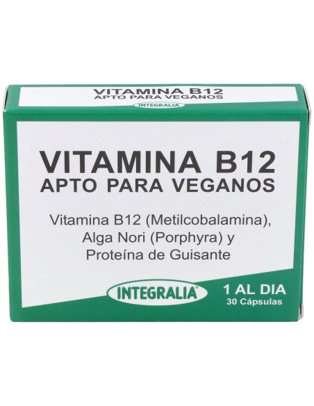 Vitamina B12 30Cap. de Integralia
