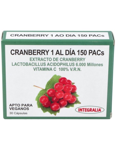Cranberry 1 Al Dia 150Pacs 30Cap. de Integralia