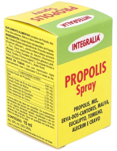 Propolis Spray Con Erisimo 15Ml. de Integralia