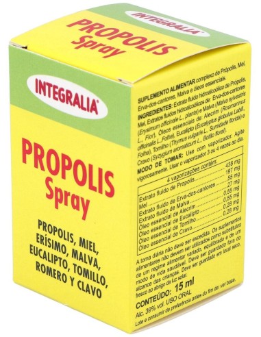 Propolis Spray Con Erisimo 15Ml. de Integralia