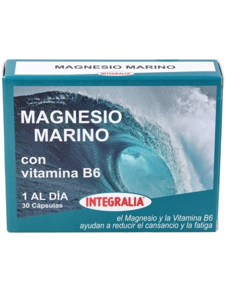 Magnesio Marino Con Vit. B6 30Cap. de Integralia