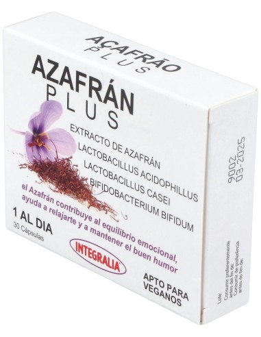 Azafran Plus 30Cap. de Integralia