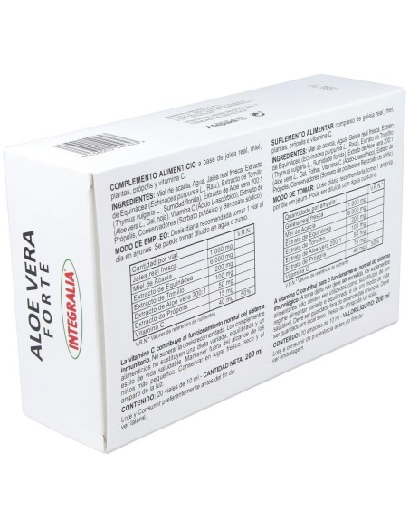 Aloe Vera Forte 20Viales de Integralia