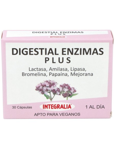 Digestial Enzimas Plus 30Cap. de Integralia