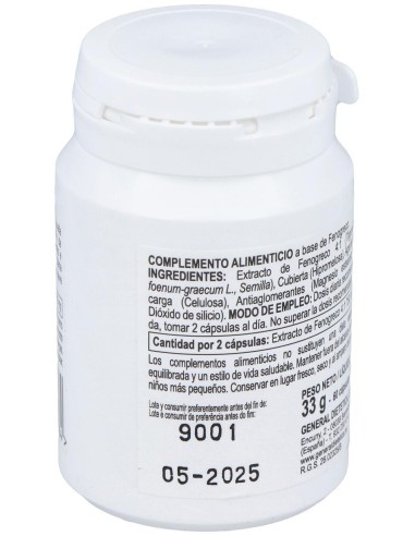 Fenogreco Extracto 60Cap. de Integralia