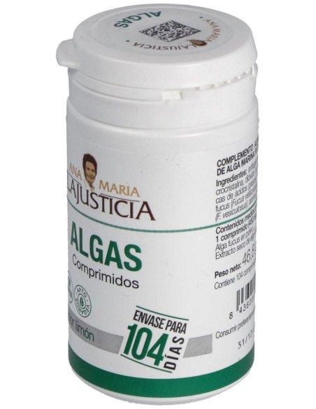 Algas Comprimidos Sabor Limon 104Comp. de Ana Maria Lajusticia