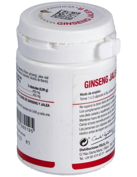 Jalea Real Con Ginseng 60Cap. de Ana Maria Lajusticia