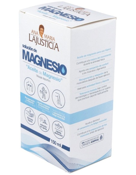 Aceite de Magnesio 150 ml de Ana María de la Justicia