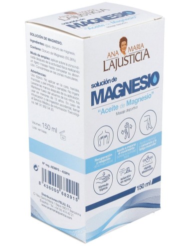 Aceite de Magnesio 150 ml de Ana María de la Justicia