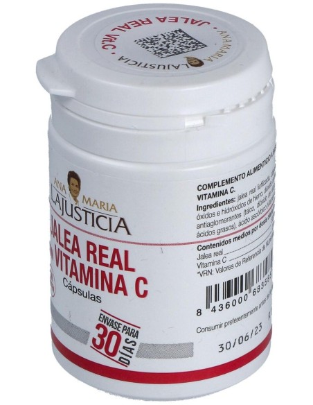 Jalea Real Con Vitamina C 60Cap. de Ana Maria Lajusticia
