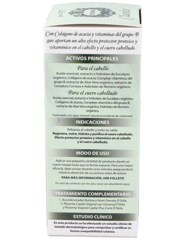 Champu Eucalipto Caida 300Ml. de Dshila