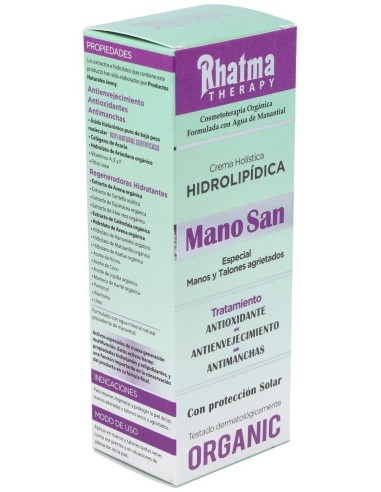 Manosan Crema 100Ml. - Rhatma