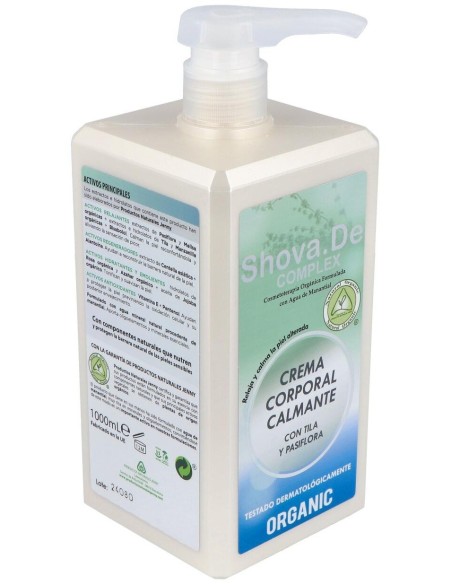 Crema Corporal Calmante Para Pieles Sensibles 1L. de Shovade