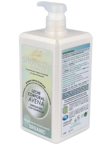 Leche Corporal De Avena 1Litro de Shovade