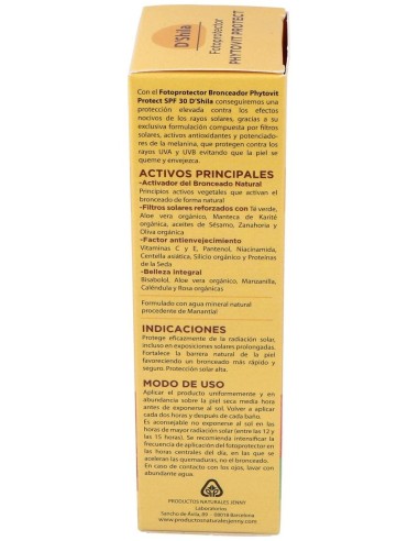 Bronceador Spf30 100Ml. de Dshila