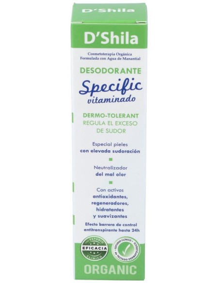 Desodorante Specific Tubo 50Ml de Dshila