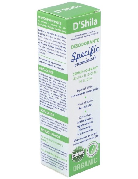 Desodorante Specific Tubo 50Ml de Dshila