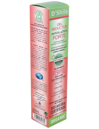 Gel Reductor Anticelulitico 200Ml. de Dshila