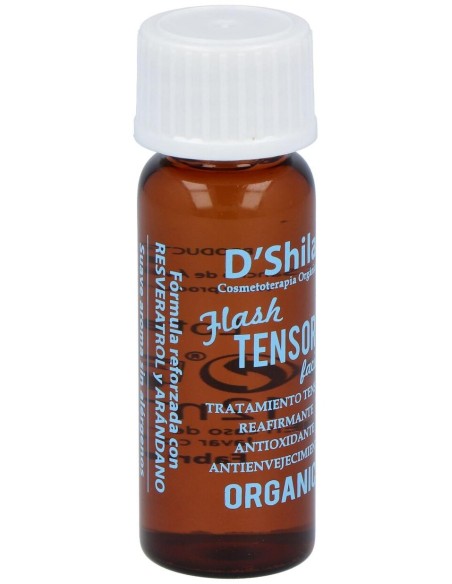 Flash Tensor Facial (Colageno+Elastina) 12Ml. de Dshila
