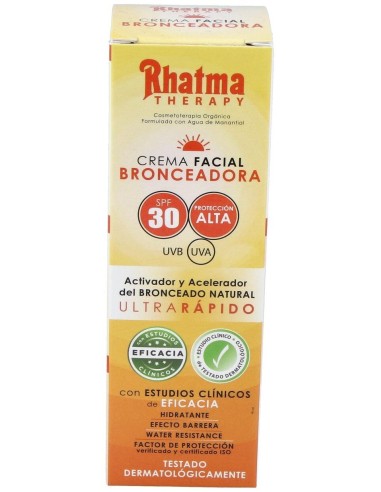 Crema Facial Bronceadora Spf30 60Ml. de Rhatma