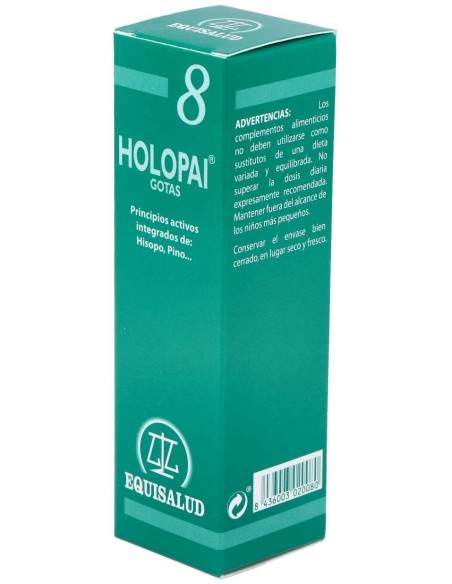 Pai-8 Holopai (Bronco Dilatador,Asmas) 31Ml. de Equisalud