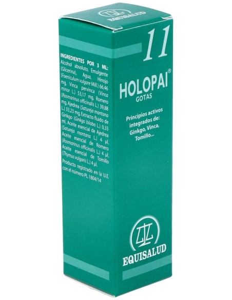 Pai-11 Holopai (Circulacion Cerebral) 31Ml. de Equisalud