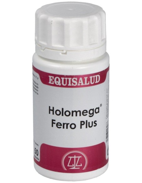 Holomega Ferro Plus 180 Cáp. de Equisalud