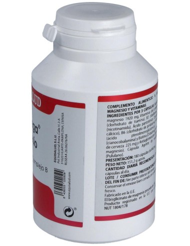 Holomega Magnesio 180Cap. de Equisalud