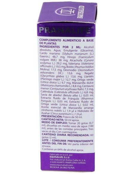 Pranalife 3 50Ml. de Equisalud