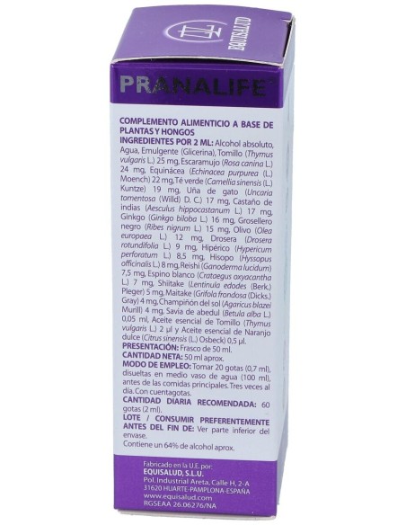 Pranalife 4 50Ml. de Equisalud