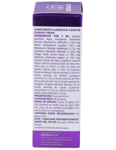 Pranalife 1-7-6 50Ml. de Equisalud