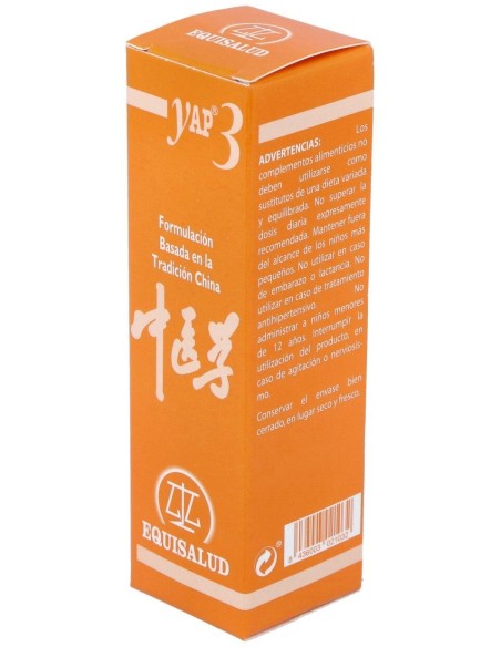Yap-3 Calmante S.N.S.,Tranquilizante 31Ml. de Equisalud