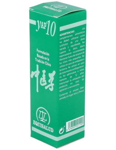 Yap-10 Congestion-Hepatica,Drenaje 31Ml. de Equisalud