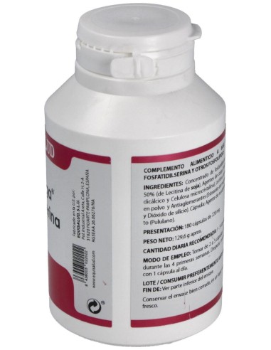 Holomega Fosfatidilserina 180Cap. de Equisalud