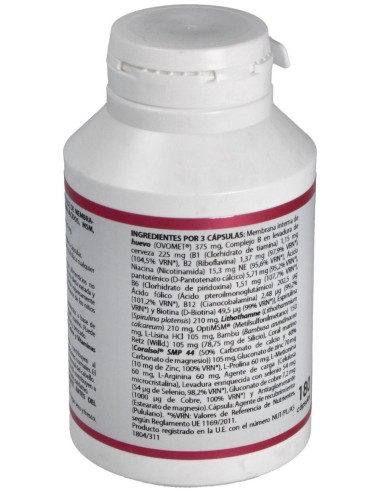 Holomega Hair 180Cap. de Equisalud