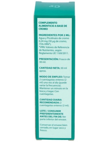 Oligogluco-Cr Cromo 30Ml. de Equisalud