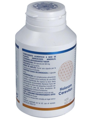 Holoram Cerevitan 180Cap. de Equisalud