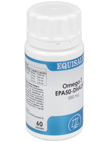 Omega 3 Dha Alto Contenido Epa50-Dha250 60Perlas de Equisalud